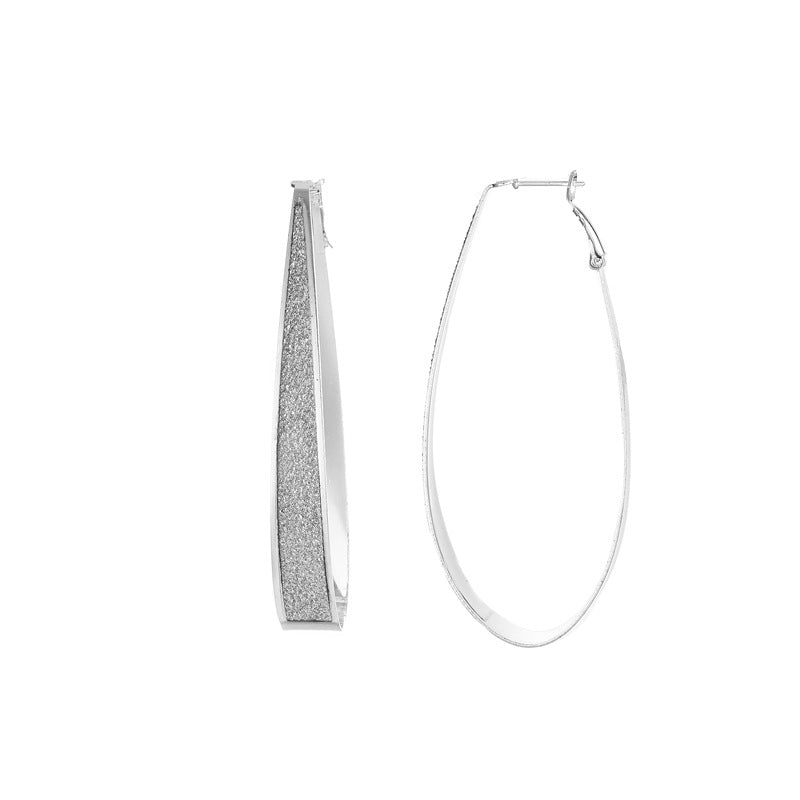 Argent Boucle d'oreille charmant pour toute occasion