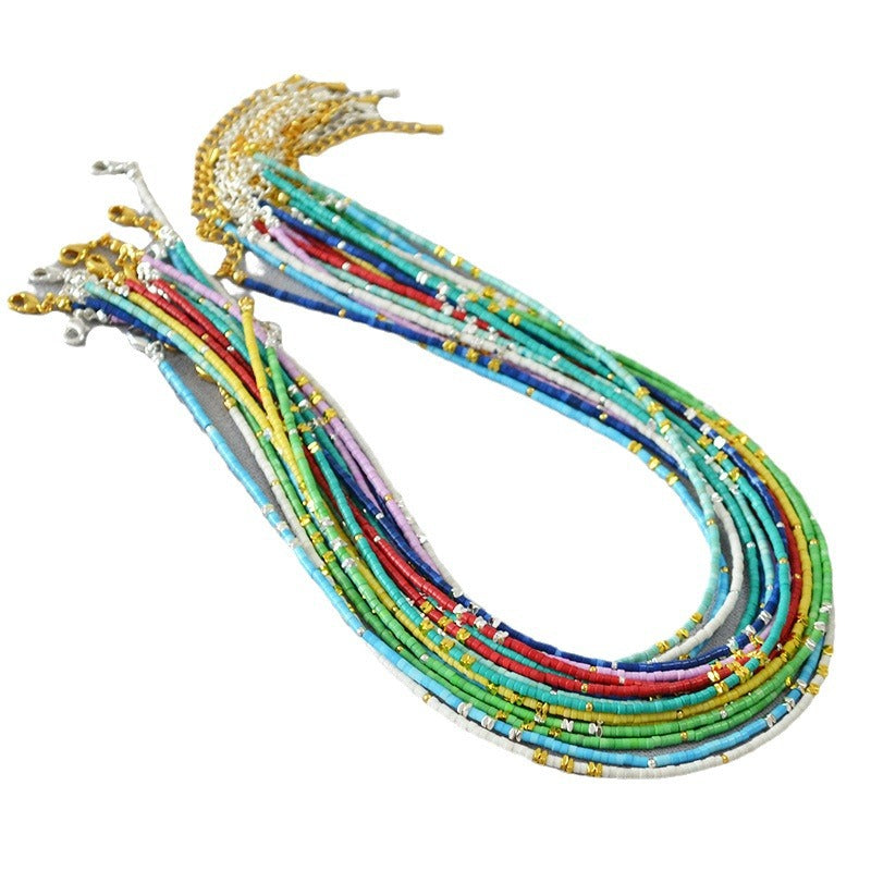 Argent Collier élégant pour toute occasion