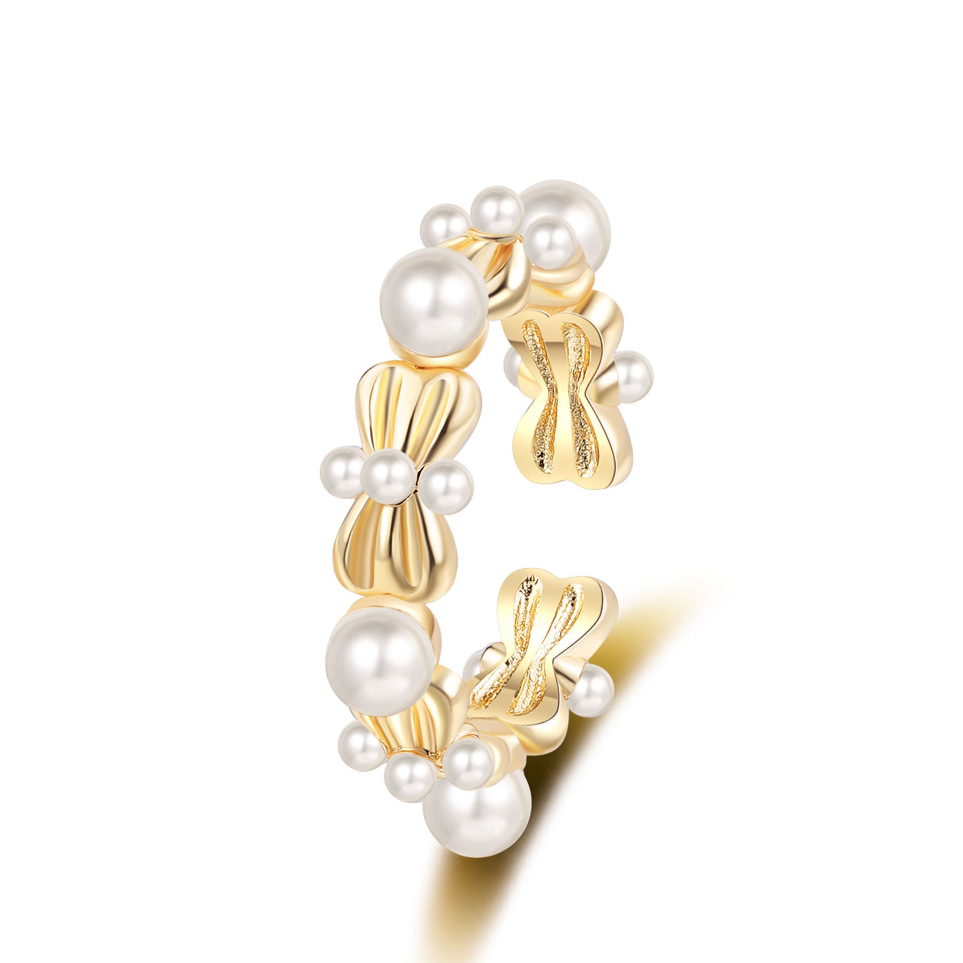 Perle Bague élégant pour toute occasion