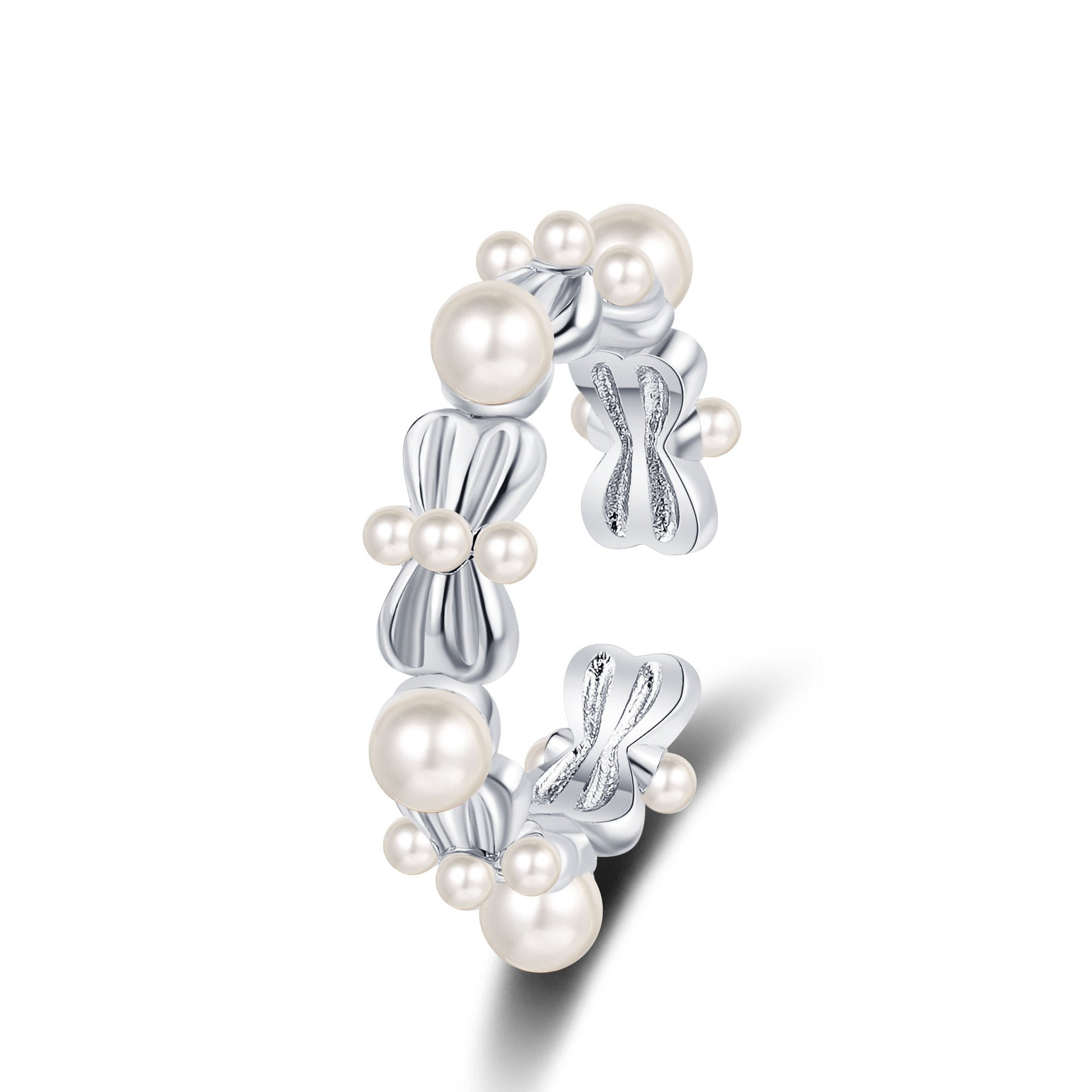 Perle Bague élégant pour toute occasion