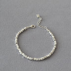 Argent Bracelet classique au charme intemporel