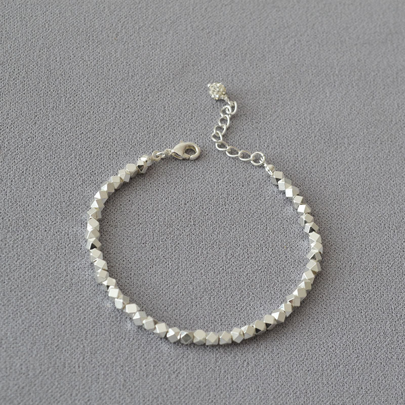 Argent Bracelet classique au charme intemporel