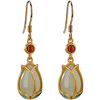 Argent Boucle d'oreille charmant pour toute occasion