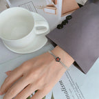 Argent Bracelet classique au charme intemporel