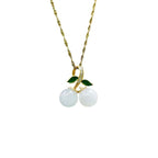 Argent Collier magnifique au style unique