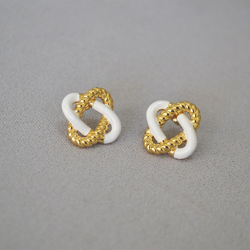 Argent Boucle d'oreille charmant pour toute occasion