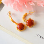 Argent Boucle d'oreille charmant pour toute occasion