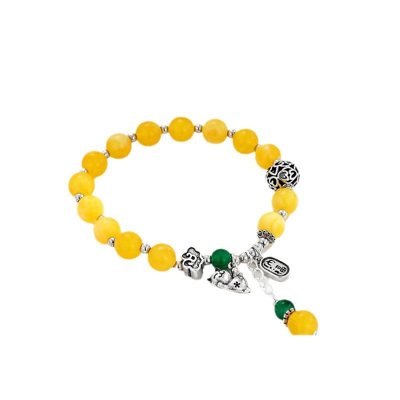 Argent Bracelet magnifique au style unique