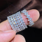 Argent Bague artisanal délicat