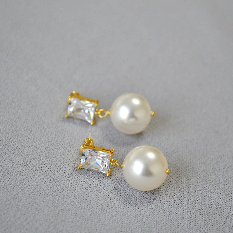 Argent Boucle d'oreille charmant pour toute occasion