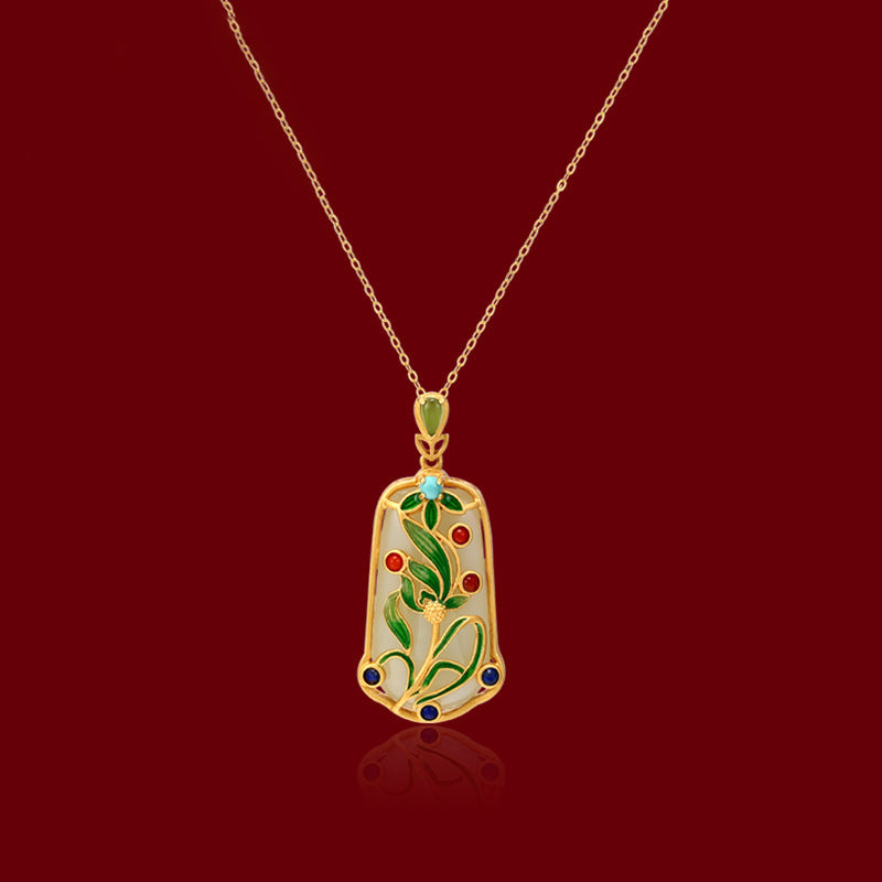 Argent Collier romantique pour moments spéciaux