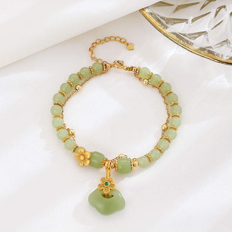 Argent Bracelet classique au charme intemporel