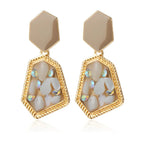 Argent Boucle d'oreille artisanal délicat