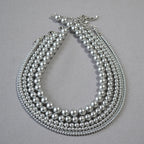 Argent Collier élégant pour toute occasion