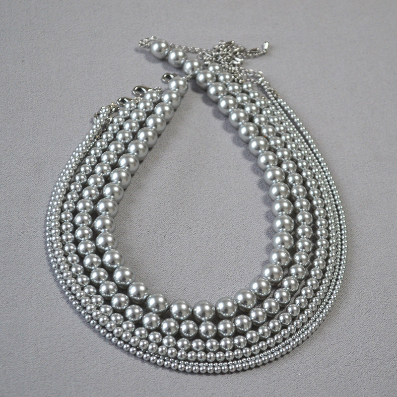 Argent Collier élégant pour toute occasion