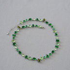 Argent Collier magnifique au style unique