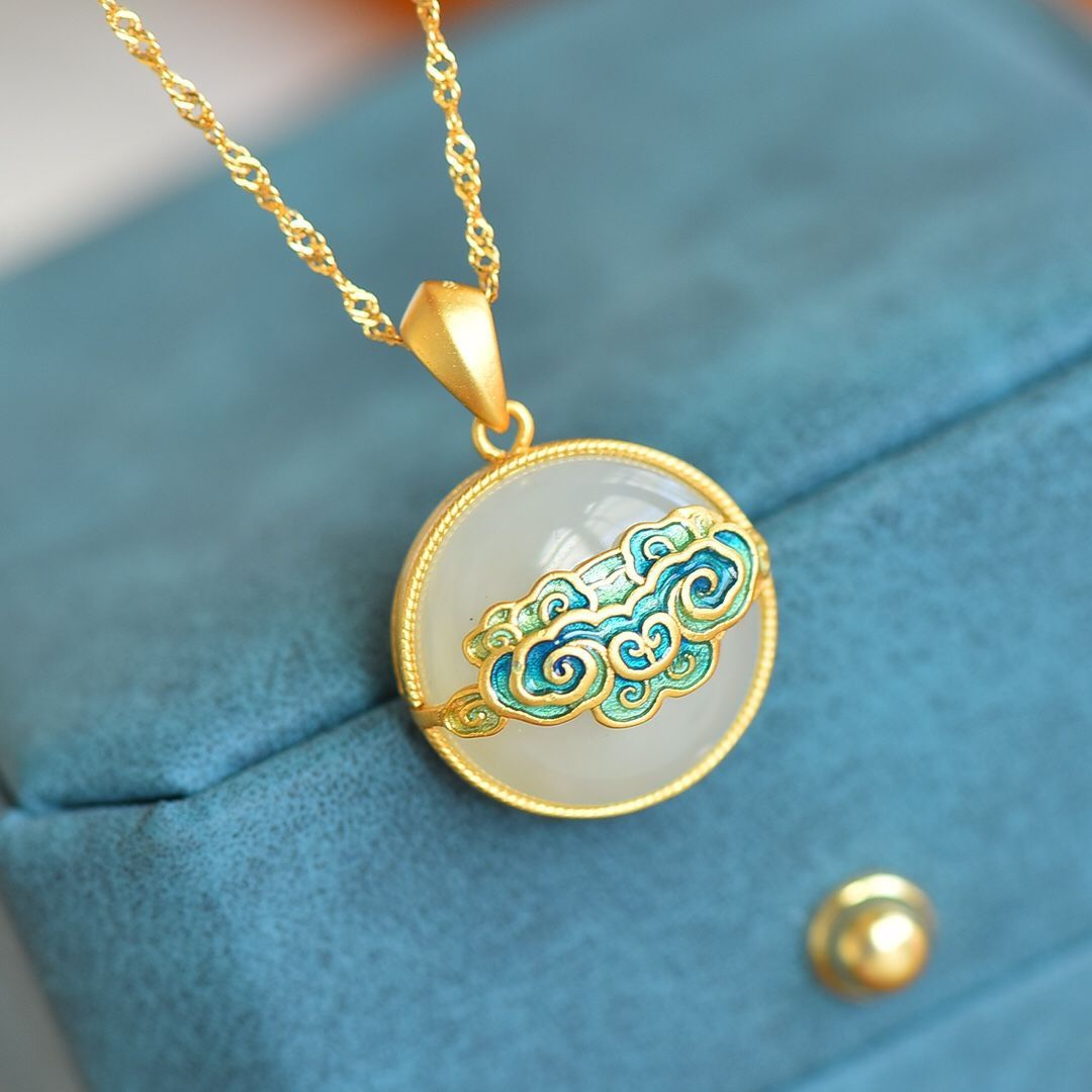 Argent Collier charmant pour toute occasion