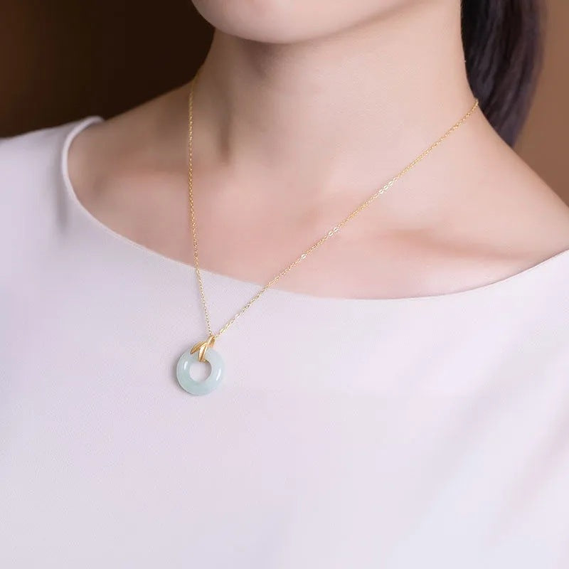 Argent Collier élégant pour toute occasion