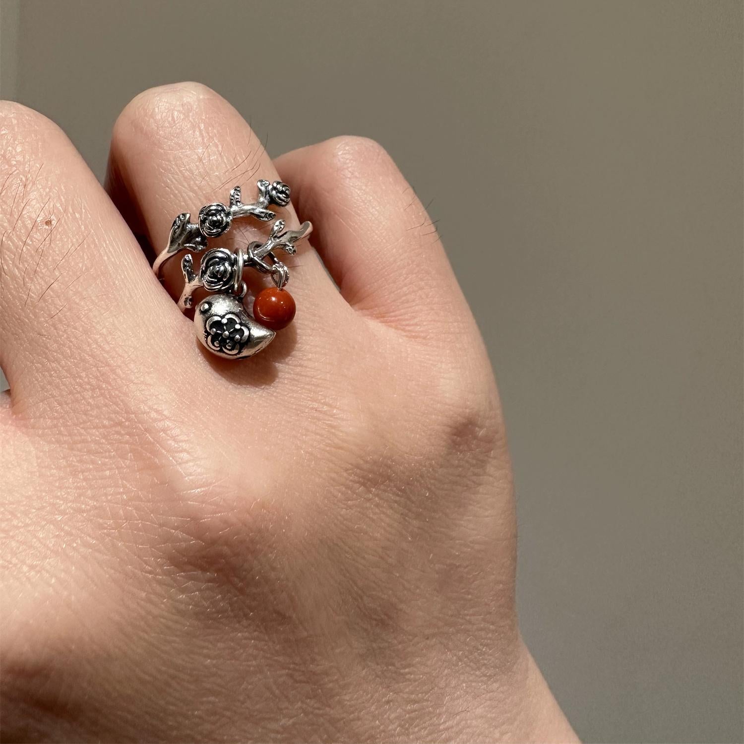 Argent Bague classique au charme intemporel