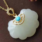 Argent Collier magnifique au style unique