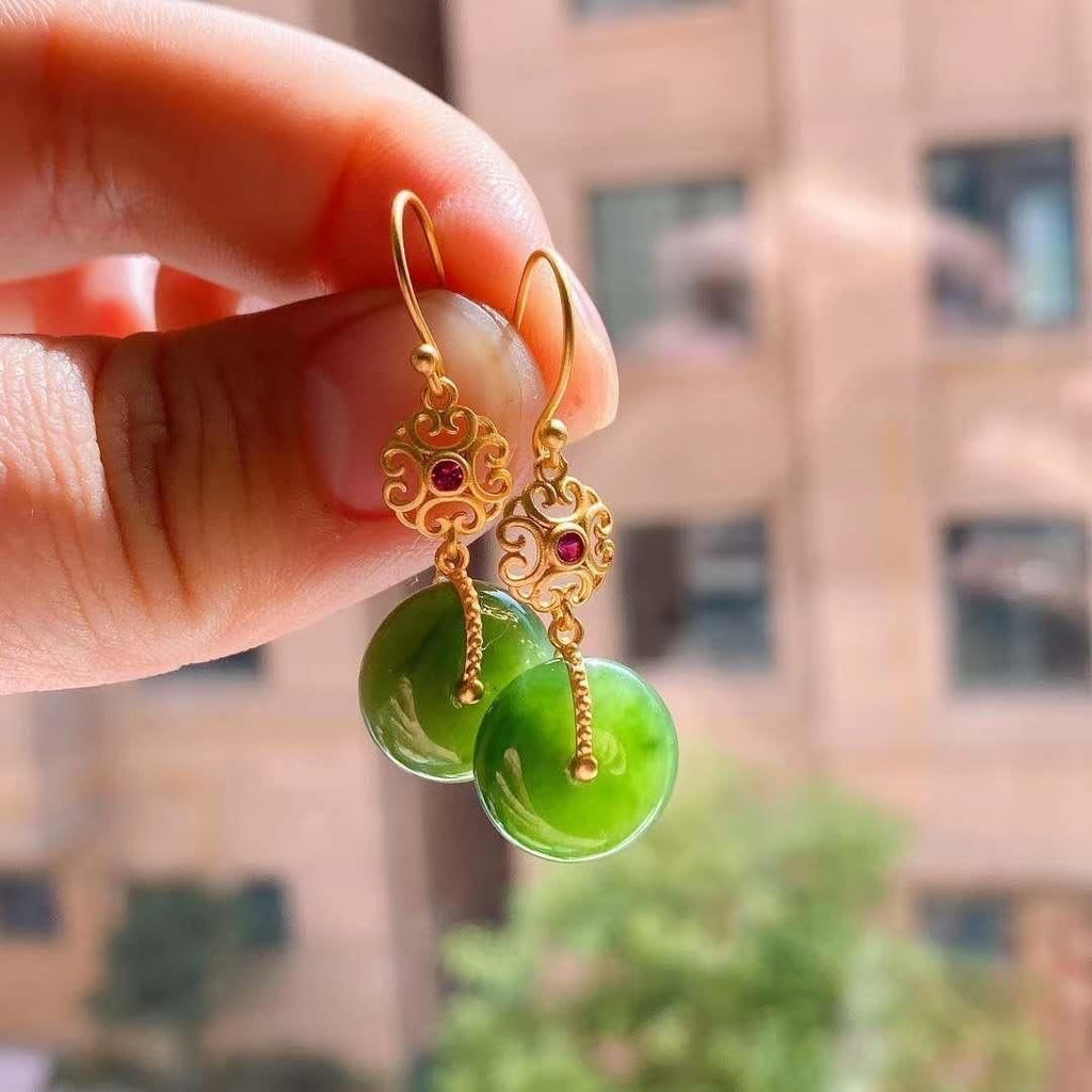 Argent Boucle d'oreille charmant pour toute occasion