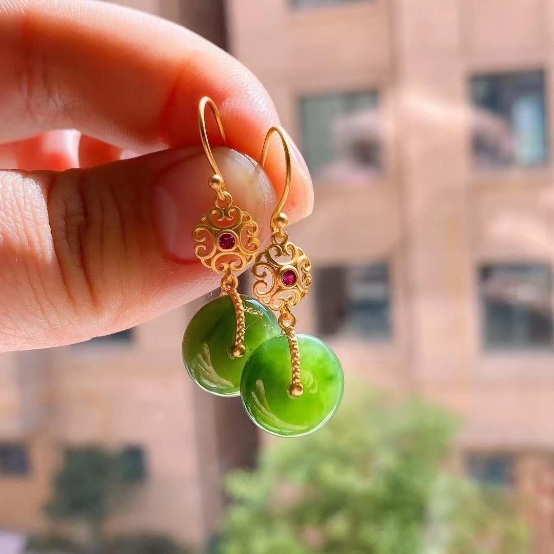 Argent Boucle d'oreille charmant pour toute occasion