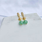 Argent Boucle d'oreille artisanal délicat