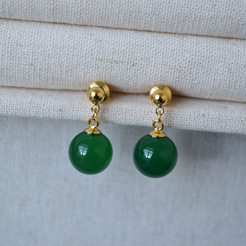 Argent Boucle d'oreille artisanal délicat