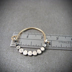 Argent Boucle d'oreille charmant pour toute occasion