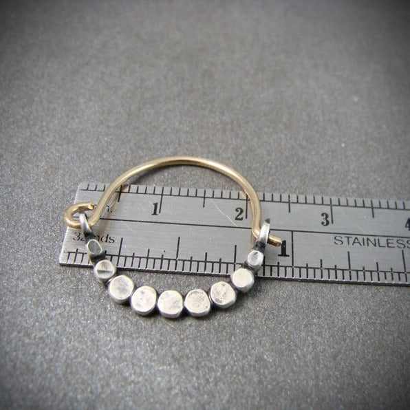 Argent Boucle d'oreille charmant pour toute occasion