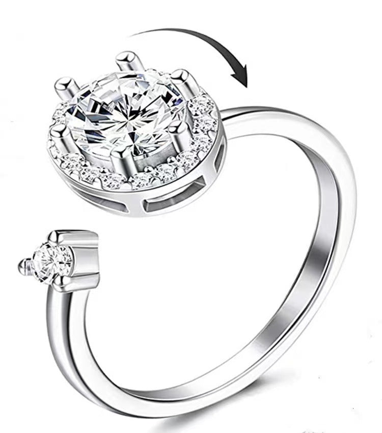 Argent Bague classique au charme intemporel