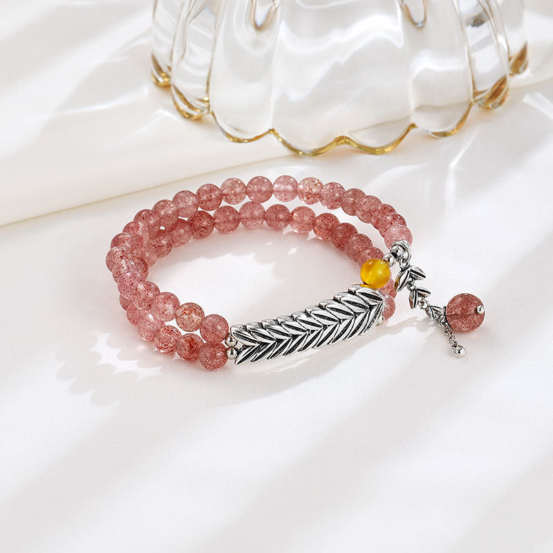 Argent Bracelet magnifique au style unique