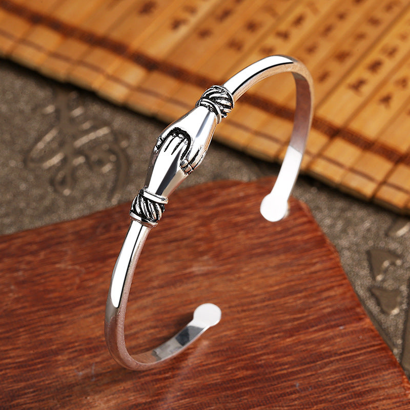 Argent Bracelet classique au charme intemporel
