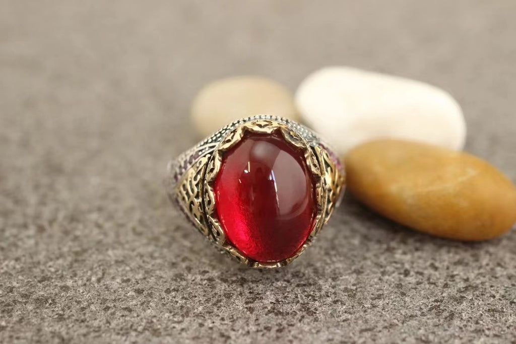 Argent Bague artisanal délicat