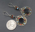 Argent Boucle d'oreille artisanal délicat