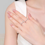 Argent Bague classique au charme intemporel