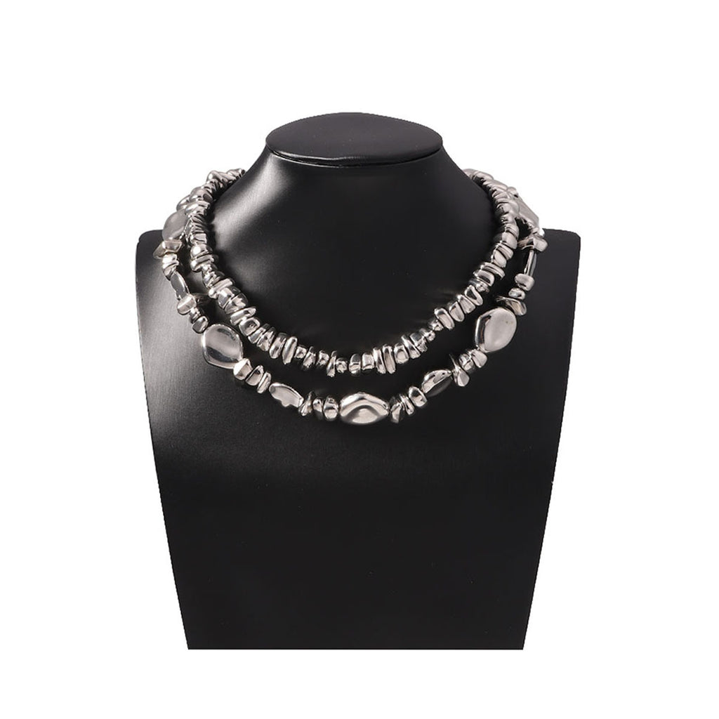 Argent Collier élégant pour toute occasion