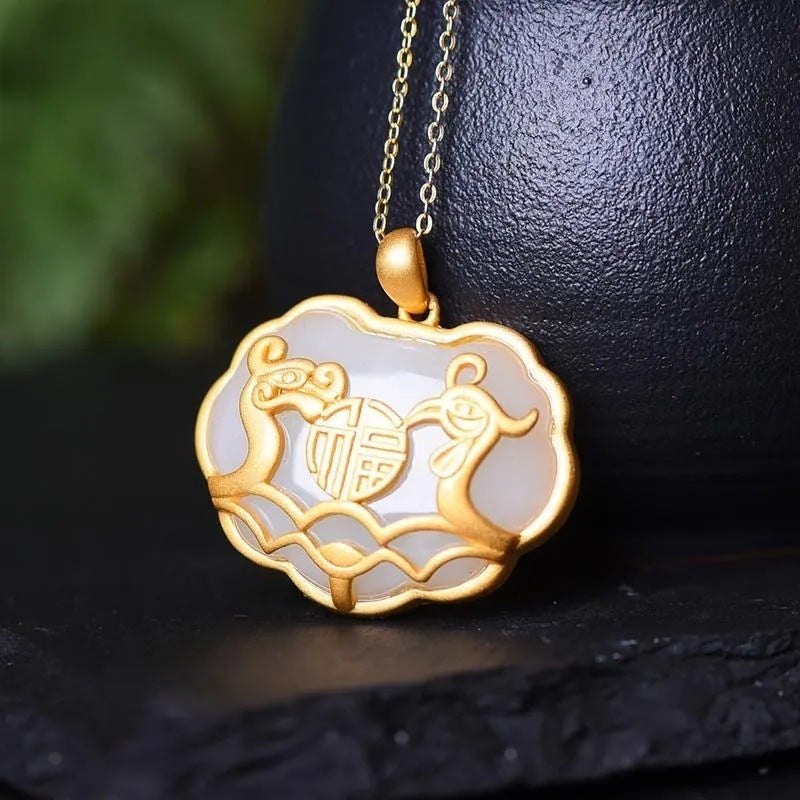 Argent Collier élégant pour toute occasion