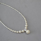 Argent Collier artisanal délicat