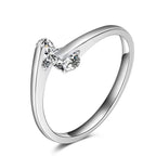 Argent Bague classique au charme intemporel