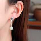 Argent Boucle d'oreille charmant pour toute occasion