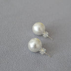 Argent Boucle d'oreille artisanal délicat