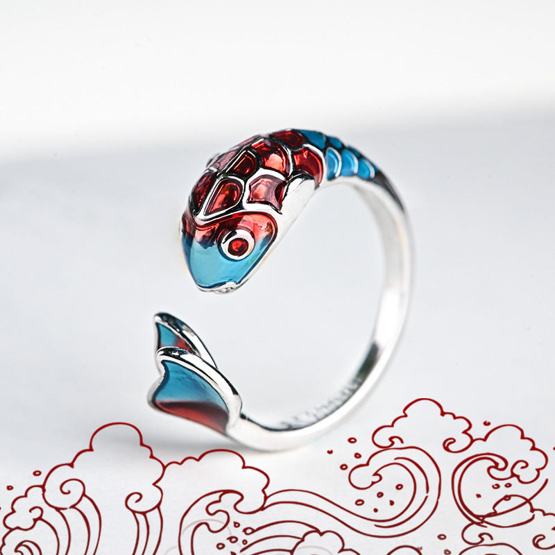 Argent Bague artisanal délicat