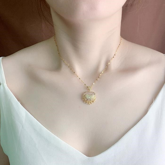 Argent Collier élégant pour toute occasion