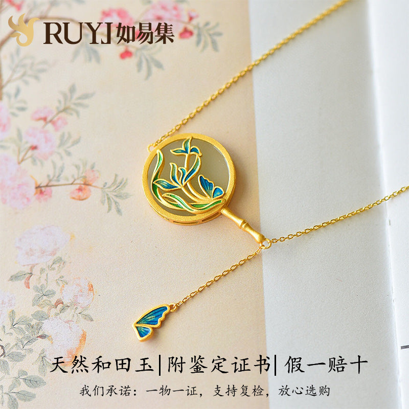 Argent Collier classique au charme intemporel