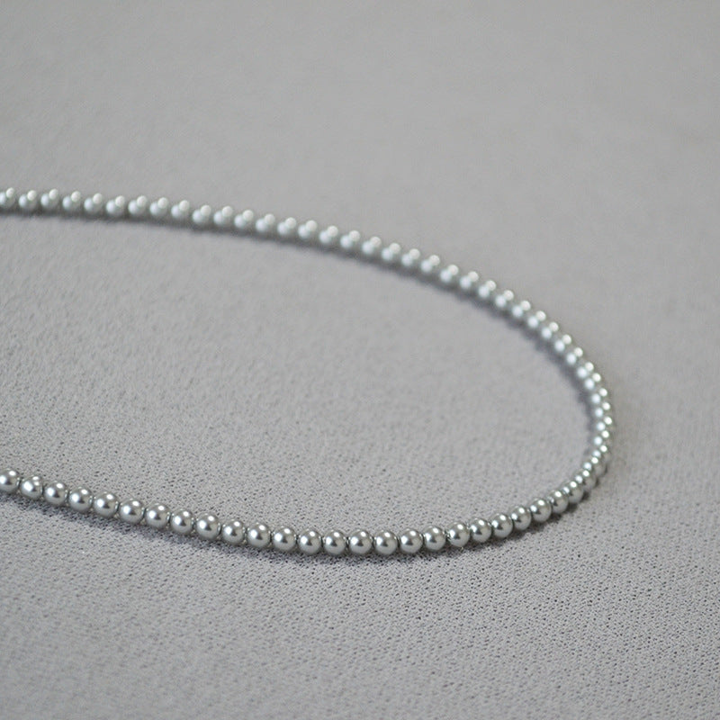 Argent Collier élégant pour toute occasion