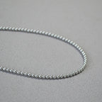 Argent Collier élégant pour toute occasion