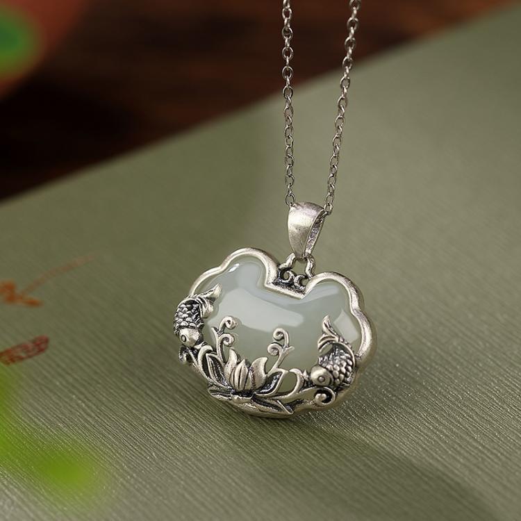 Argent Collier classique au charme intemporel