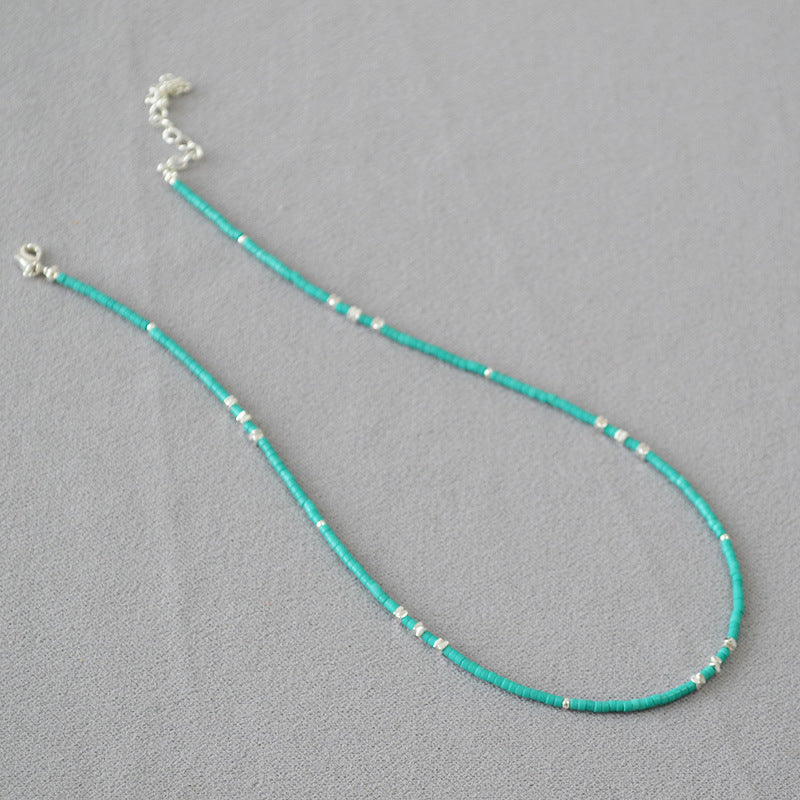 Argent Collier élégant pour toute occasion