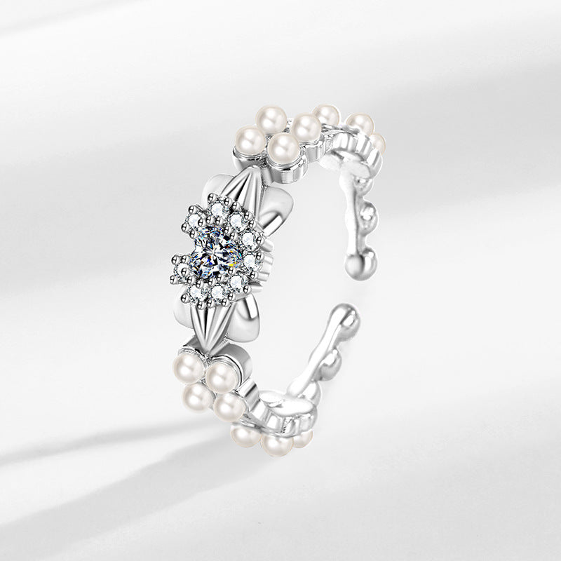 Perle Bague élégant pour toute occasion